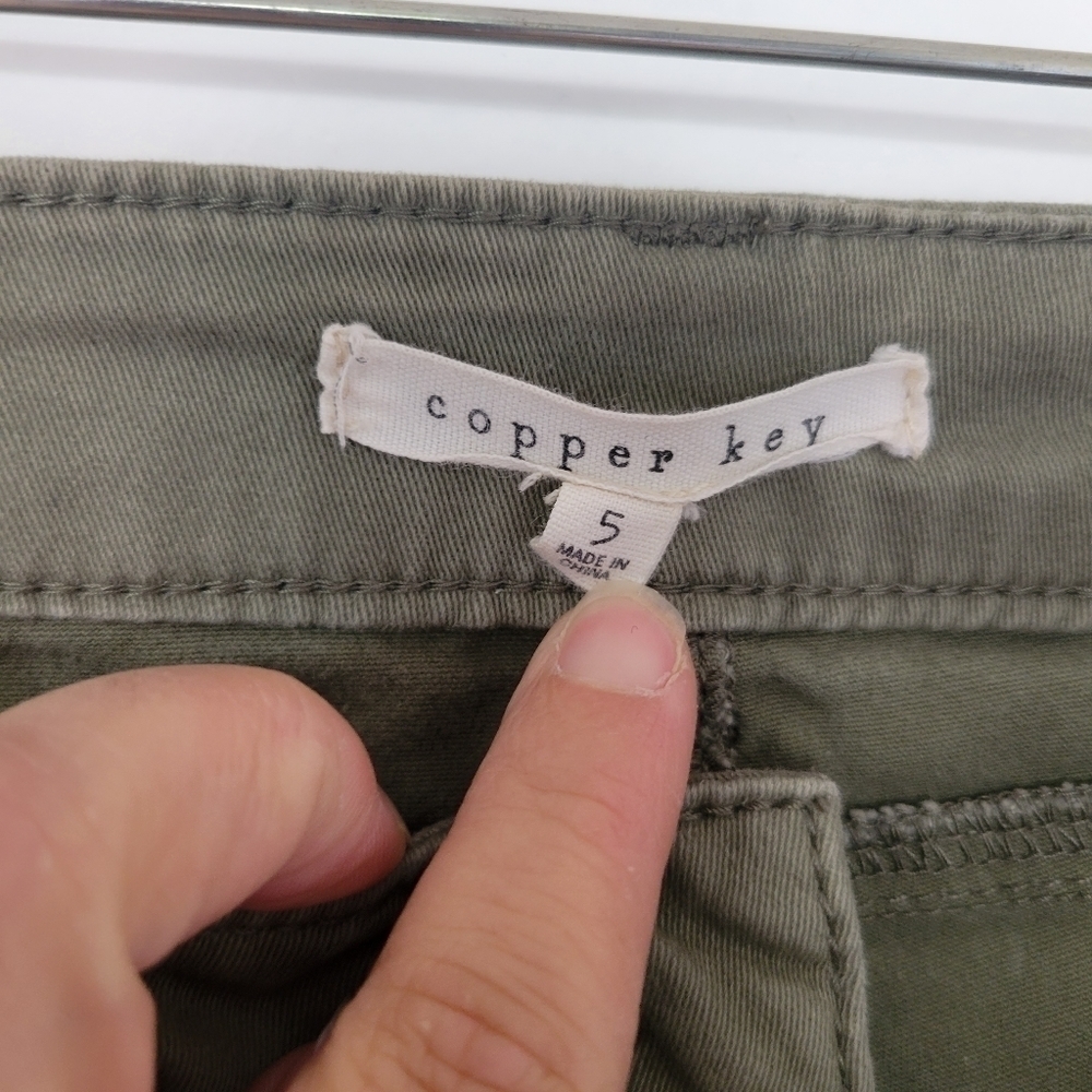 Copper Key Olive Green Joggers Size 5 - Picture 5 of 10